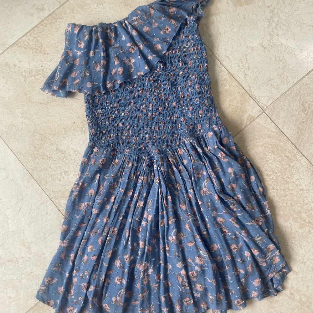 Planet blue// Blue life romper dress